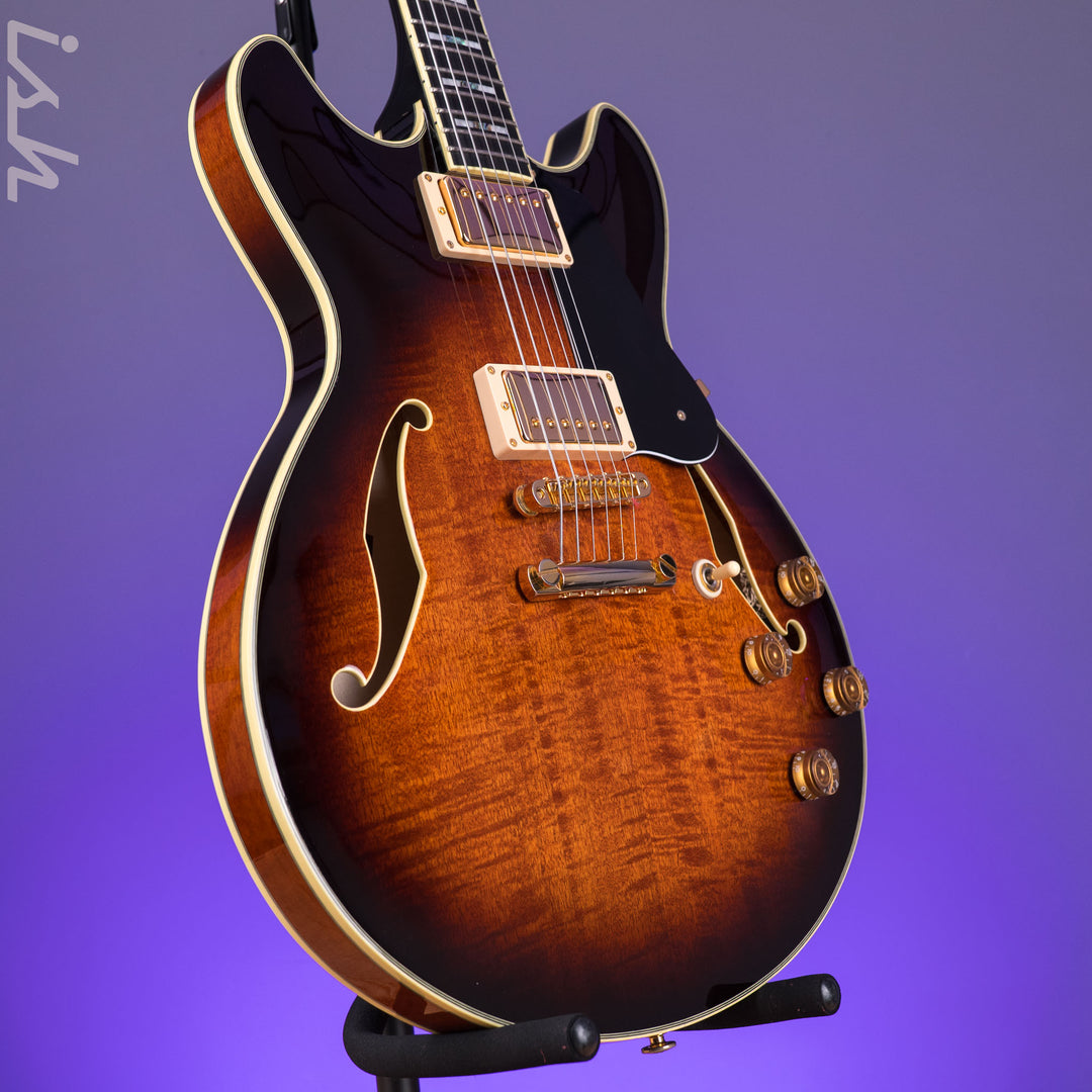 2018 Ibanez John Scofield JSM100 Vintage Burst