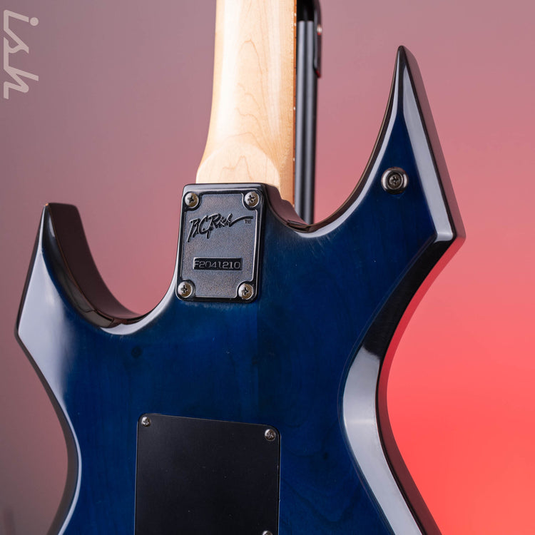 BC Rich Warlock Blue – Ish Guitars