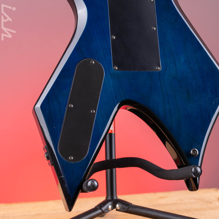 BC Rich Warlock Blue – Ish Guitars