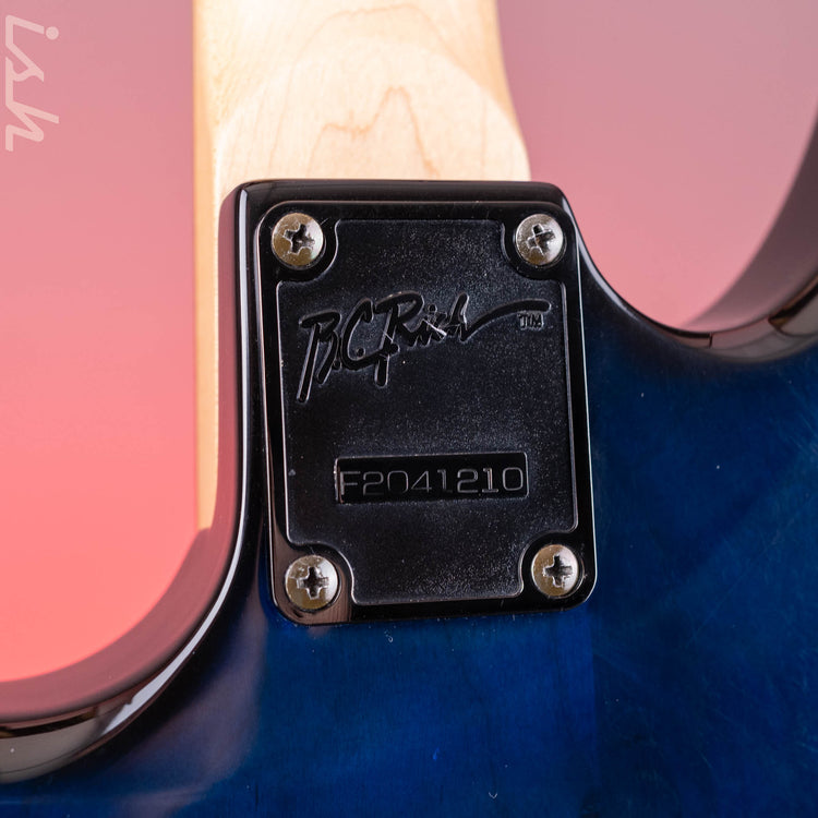 BC Rich Warlock Blue – Ish Guitars