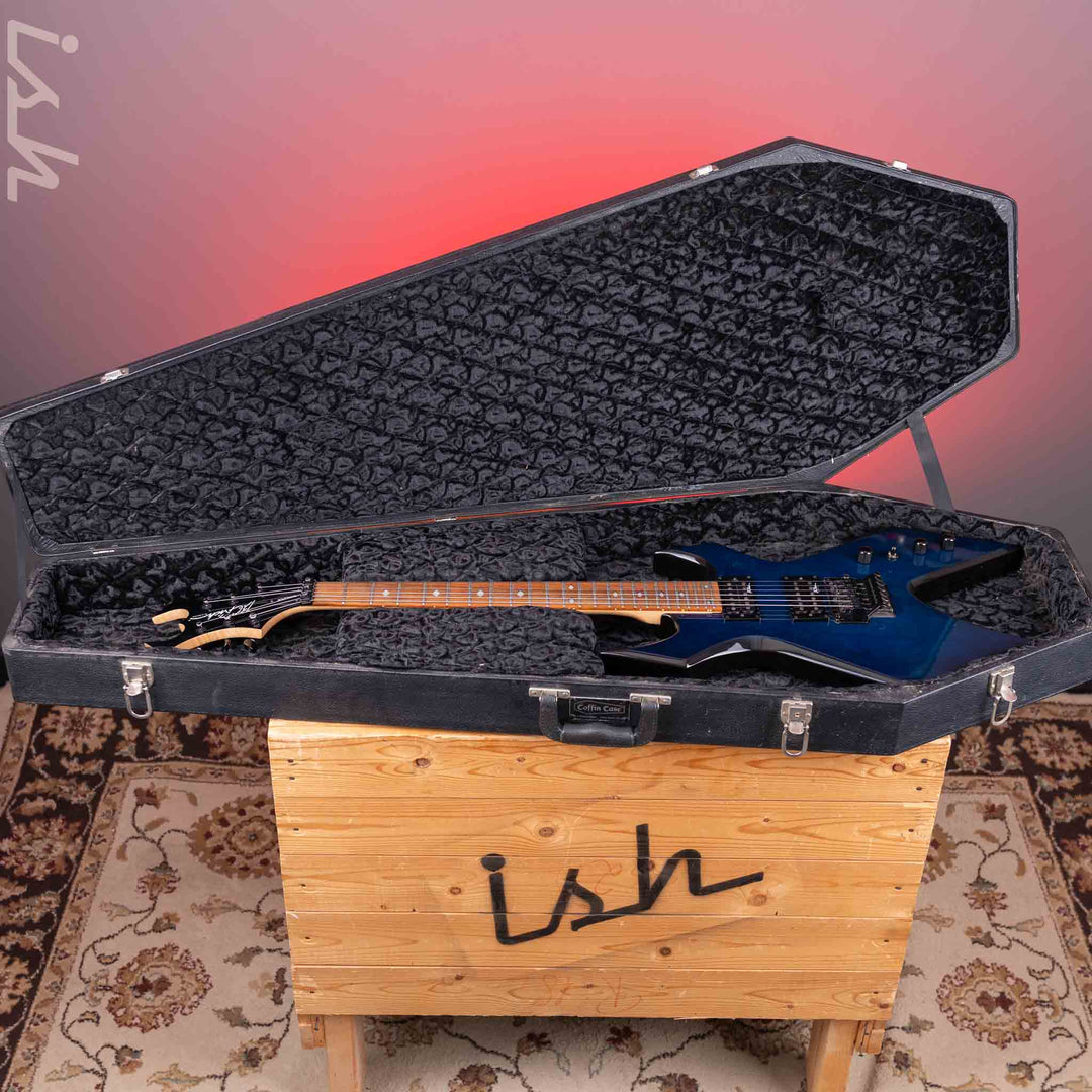 BC Rich Warlock Blue