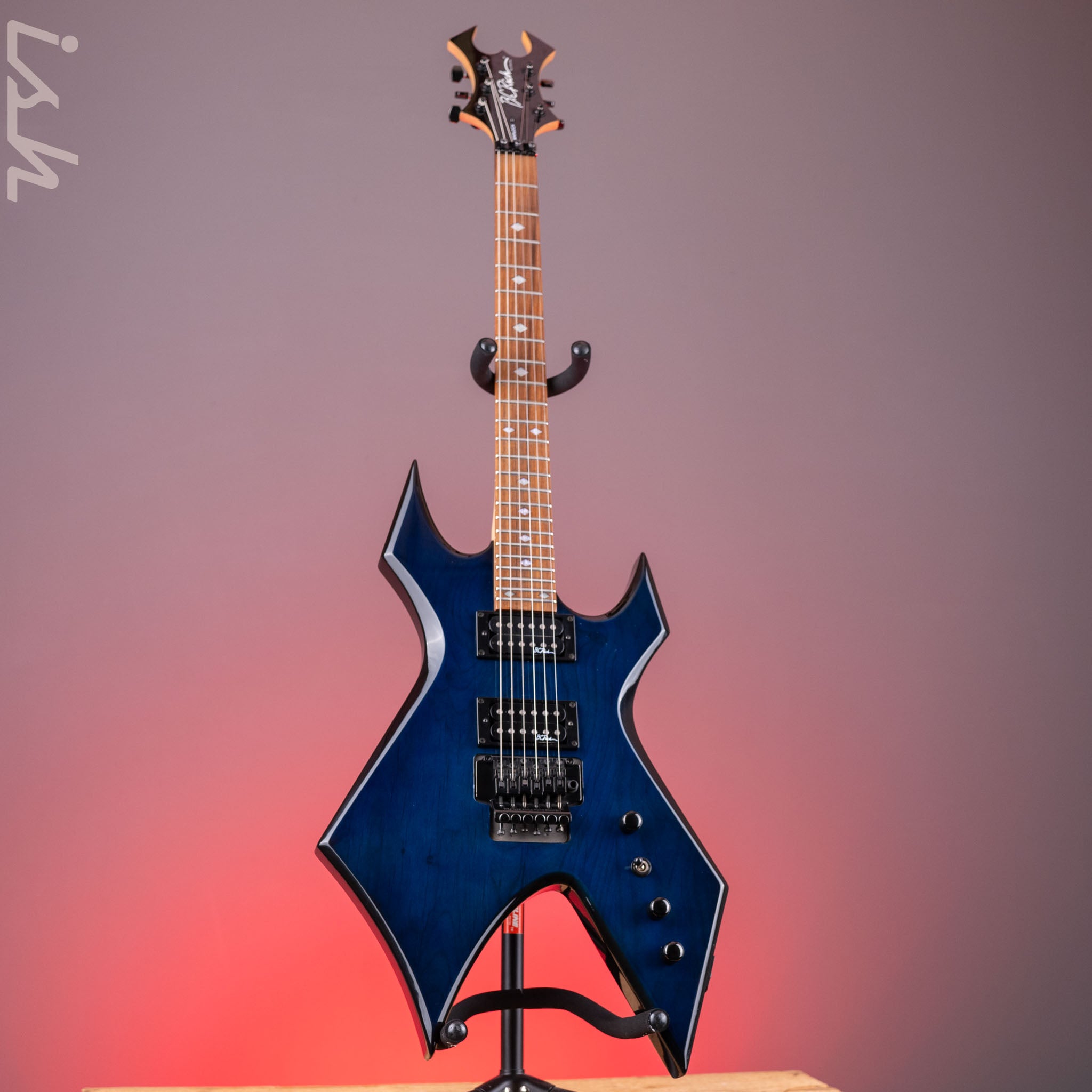 BC Rich Warlock Blue – Ish Guitars