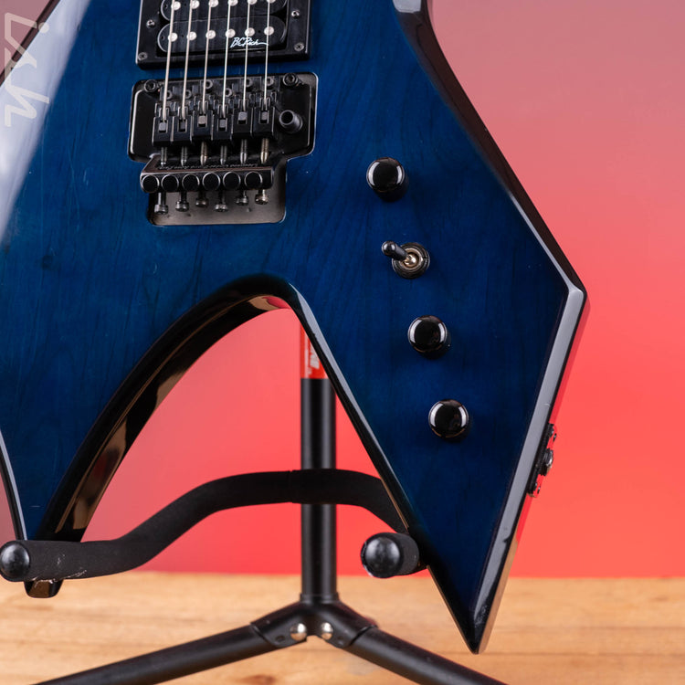 BC Rich Warlock Blue – Ish Guitars