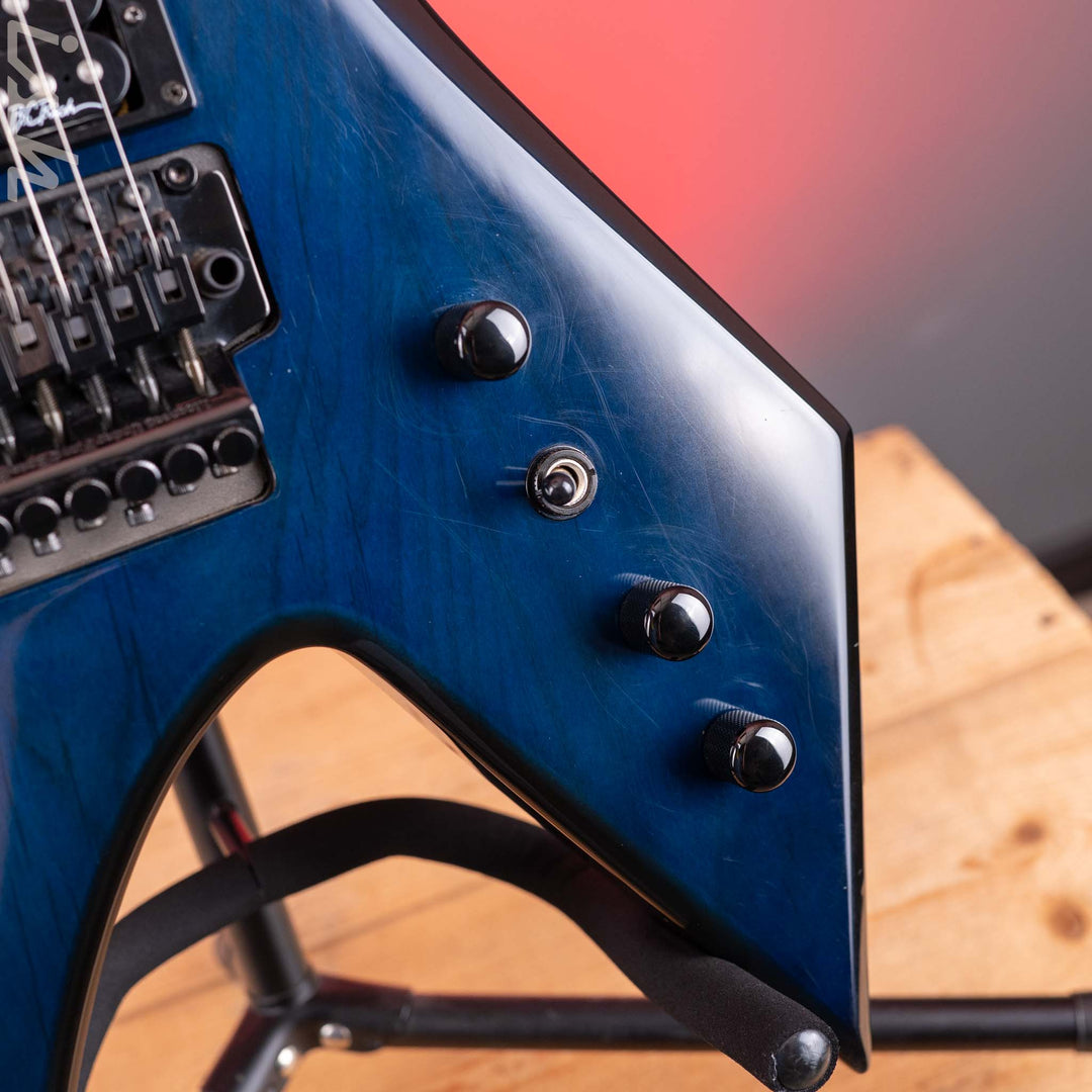 BC Rich Warlock Blue