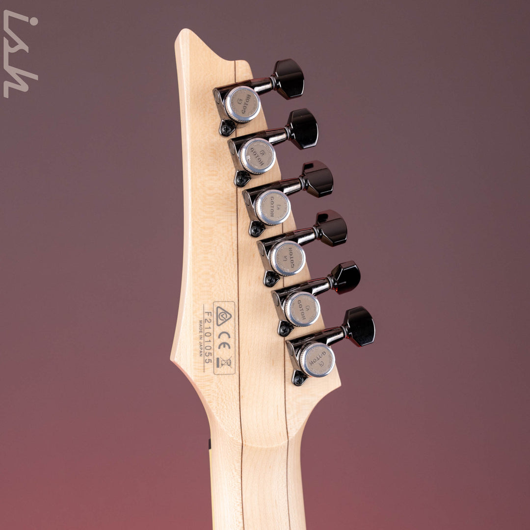 Ibanez RG652AHMFX Prestige Electric Guitar Nebula Green Burst