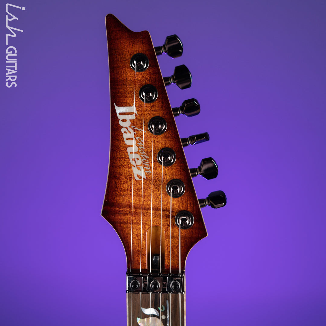 Ibanez RG8570ZL J.Custom Electric Guitar Left Handed Brownish Sphalerite