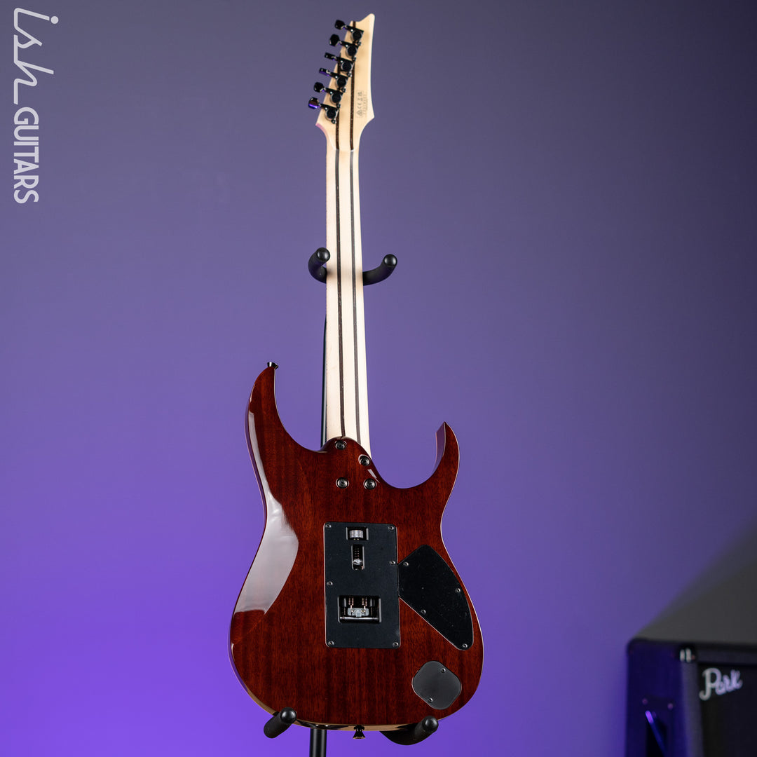 Ibanez RG8570ZL J.Custom Electric Guitar Left Handed Brownish Sphalerite