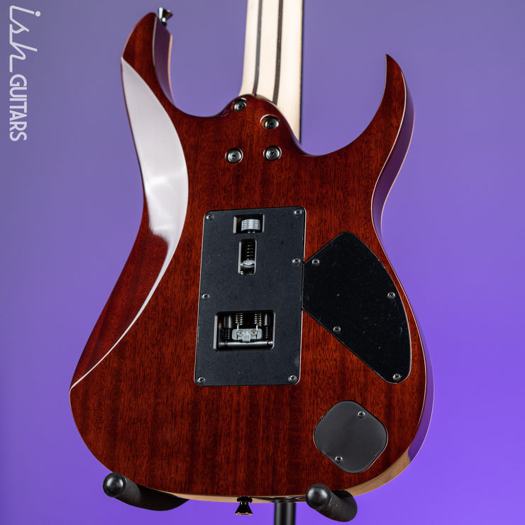 Ibanez RG8570ZL J.Custom Electric Guitar Left Handed Brownish Sphalerite