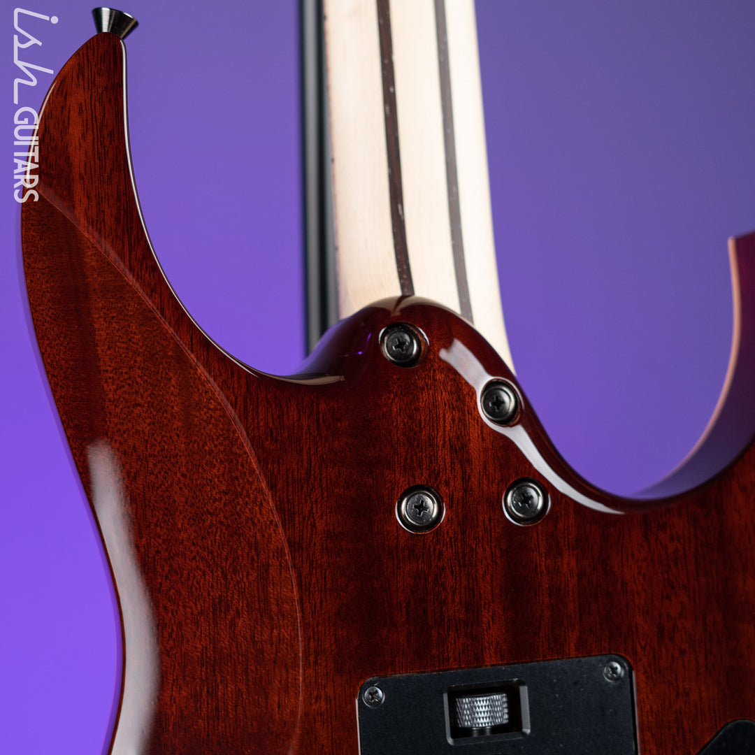 Ibanez RG8570ZL J.Custom Electric Guitar Left Handed Brownish Sphalerite