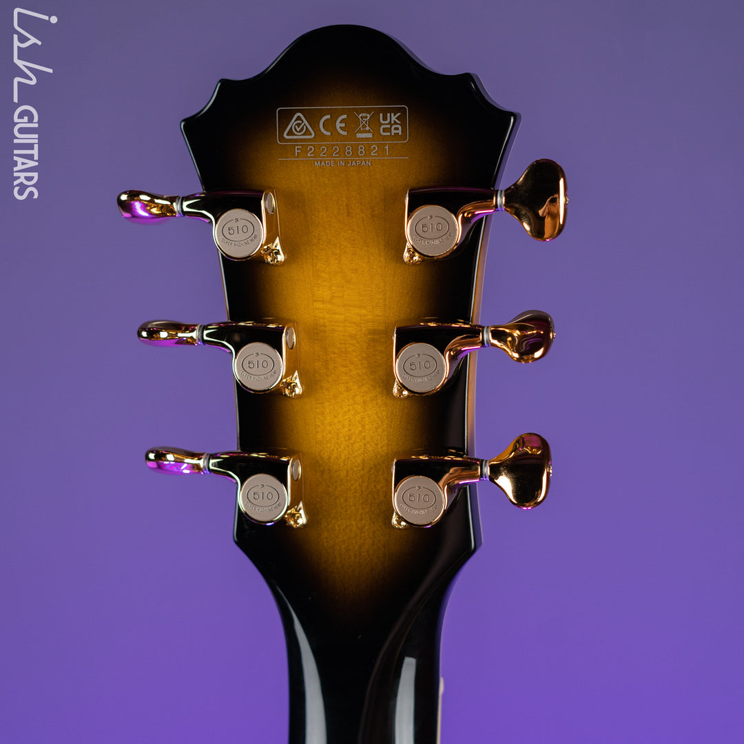 Ibanez LGB300 Hollowbody George Benson Vintage Yellow Sunburst
