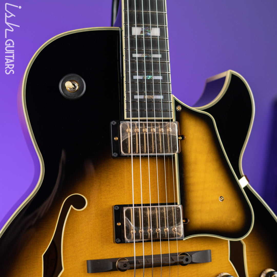 Ibanez LGB300 Hollowbody George Benson Vintage Yellow Sunburst