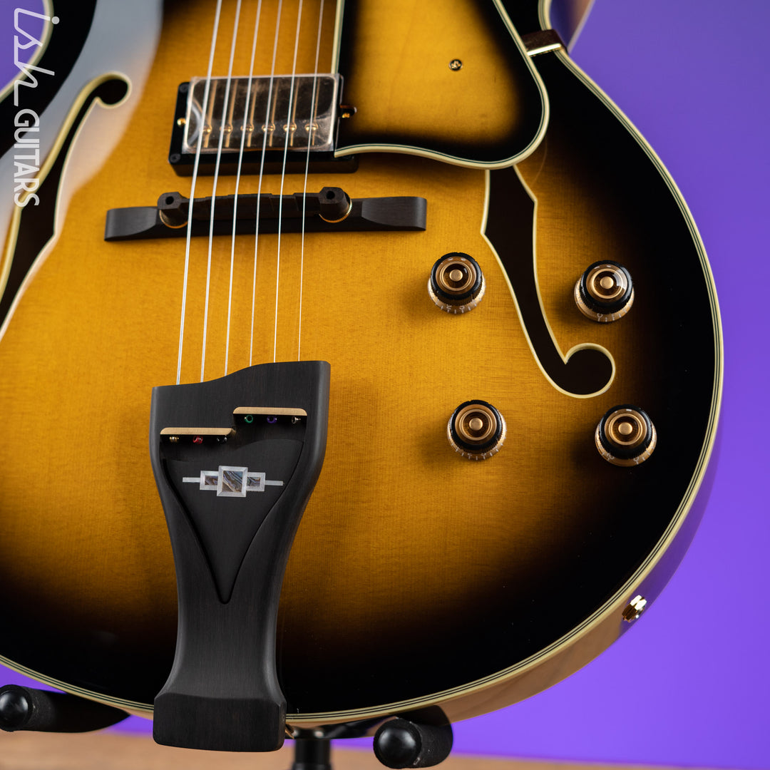 Ibanez LGB300 Hollowbody George Benson Vintage Yellow Sunburst