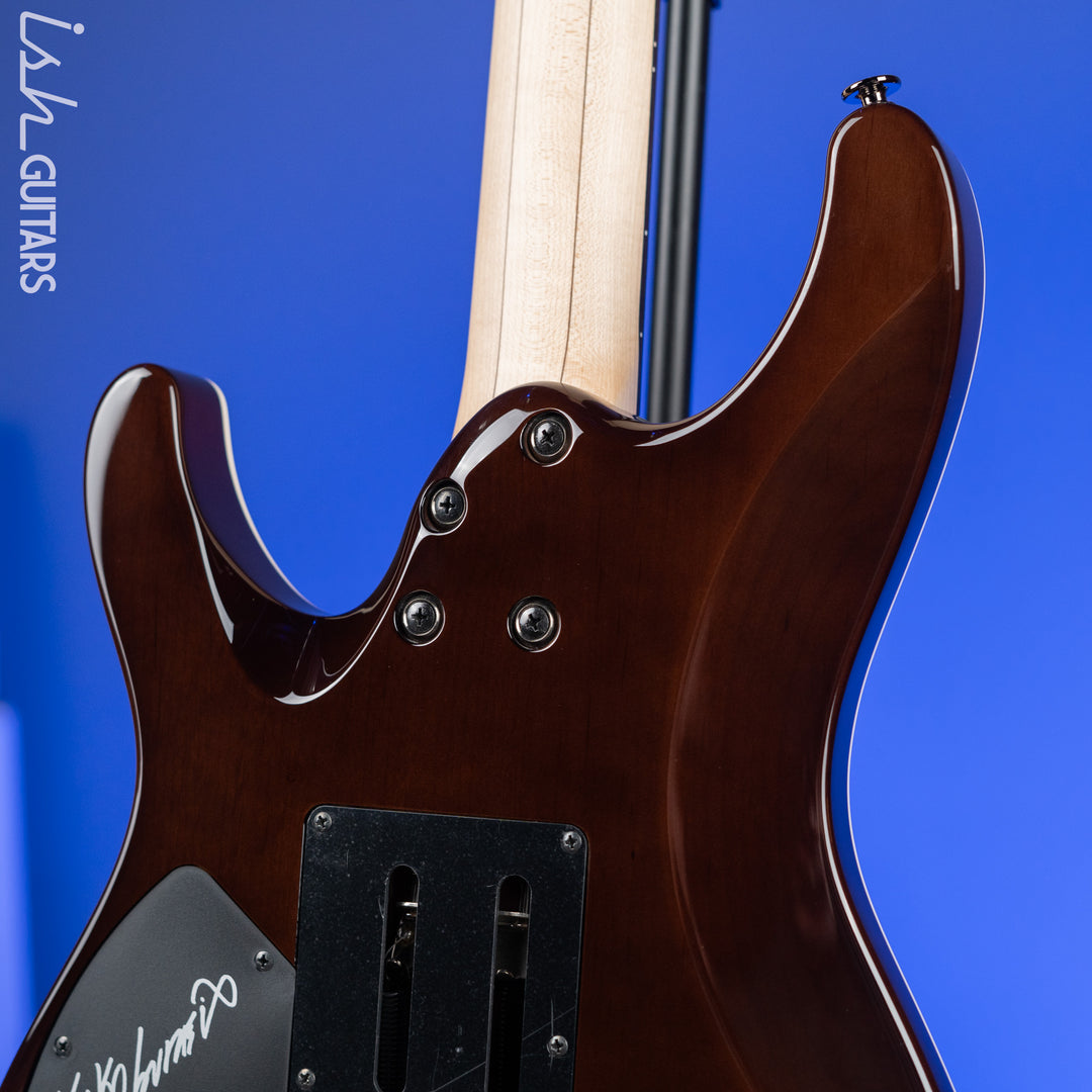 Ibanez KIKO100 Kiko Loureiro Signature Transparent Ruby Red Demo