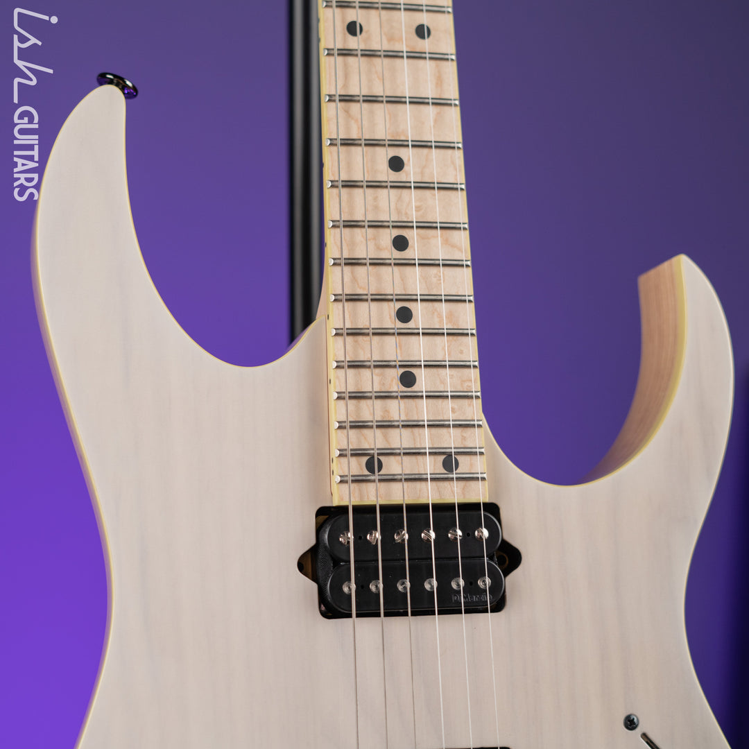 Ibanez Prestige RG652AHM Electric Guitar Antique White Blonde