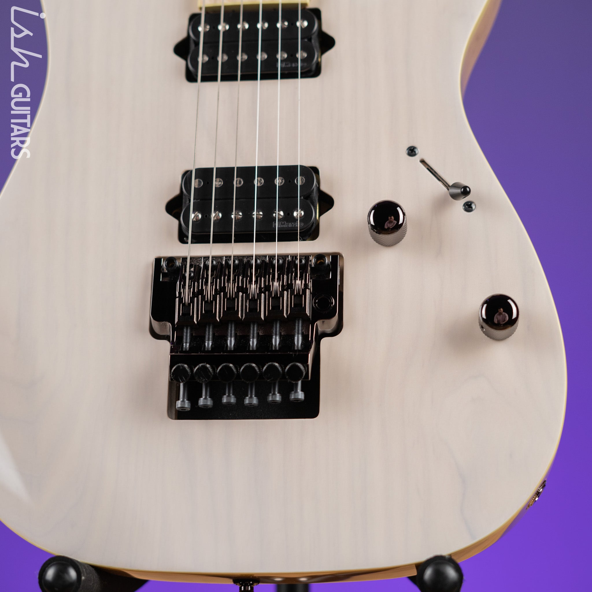Ibanez Prestige RG652AHM Electric Guitar Antique White Blonde