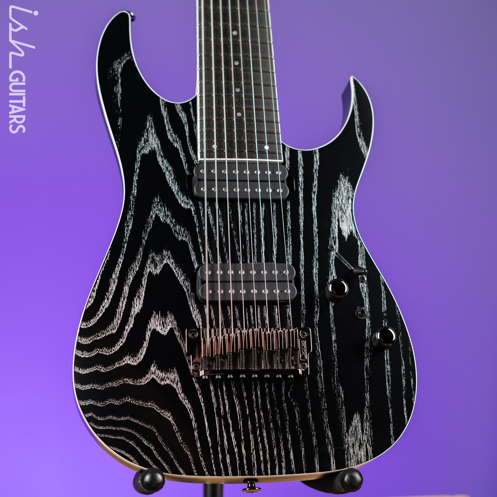Ibanez Prestige RG5328 8-String Guitar Lightning Through A Dark