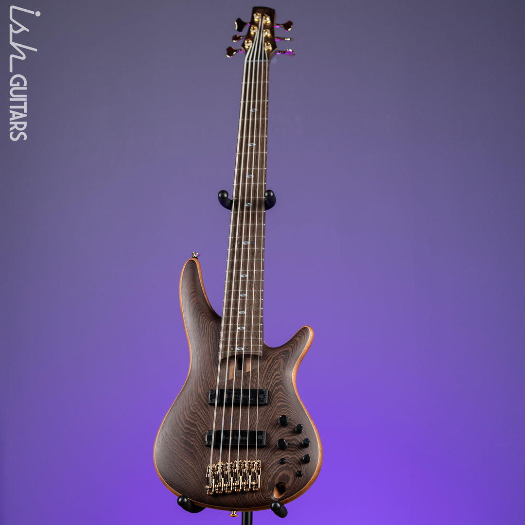 Ibanez SR5006 Prestige 6-String Bass Natural Oil Finish