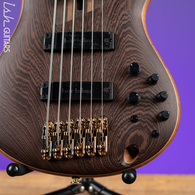 Ibanez SR5006 Prestige 6-String Bass Natural Oil Finish – Ish Guitars