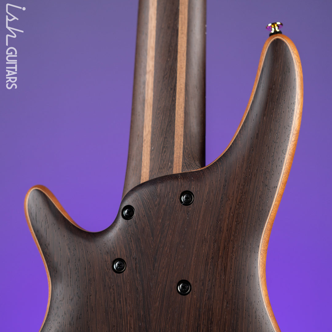 Ibanez SR5006 Prestige 6-String Bass Natural Oil Finish – Ish Guitars