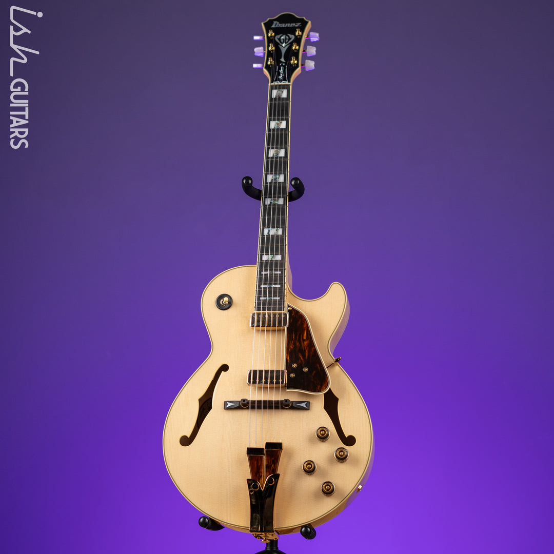Ibanez GB10 George Benson Signature Hollowbody Electric Guitar Natural