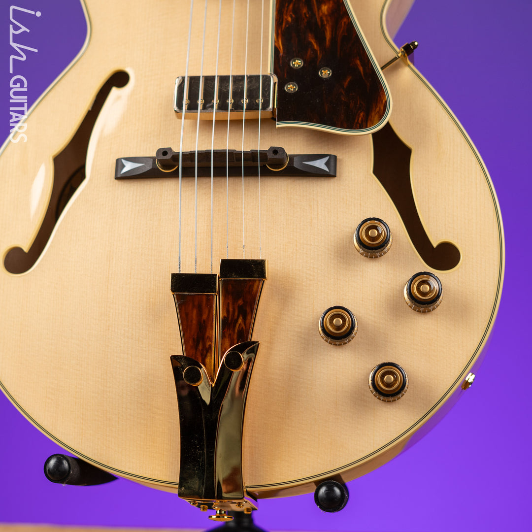 Ibanez GB10 George Benson Signature Hollowbody Electric Guitar Natural