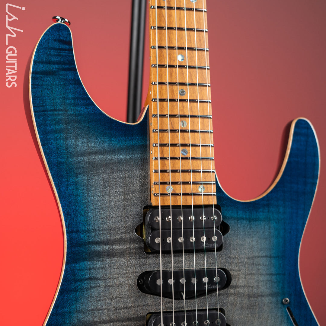 Ibanez AZ2407F Prestige Electric Guitar Sodalite Demo