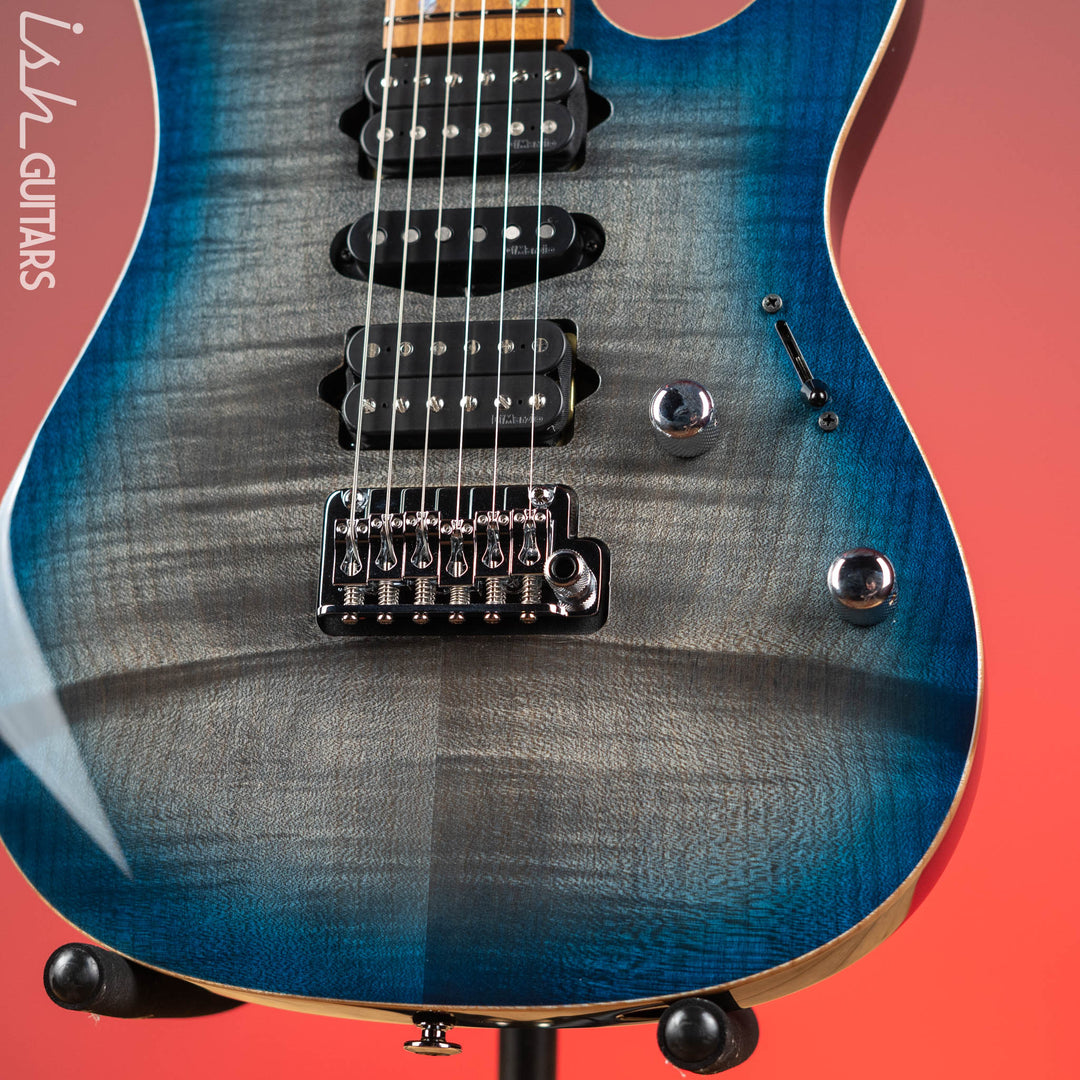 Ibanez AZ2407F Prestige Electric Guitar Sodalite Demo