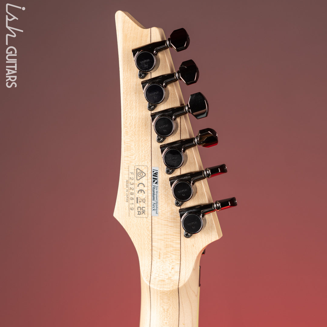 Ibanez S6570Q Prestige Electric Guitar Natural Blue