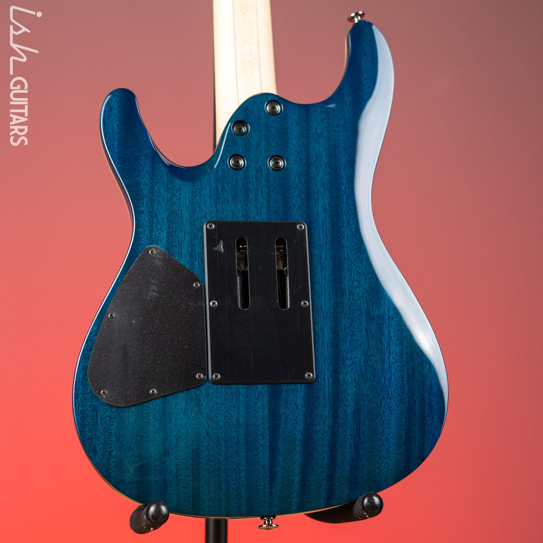 Ibanez S6570Q Prestige Electric Guitar Natural Blue