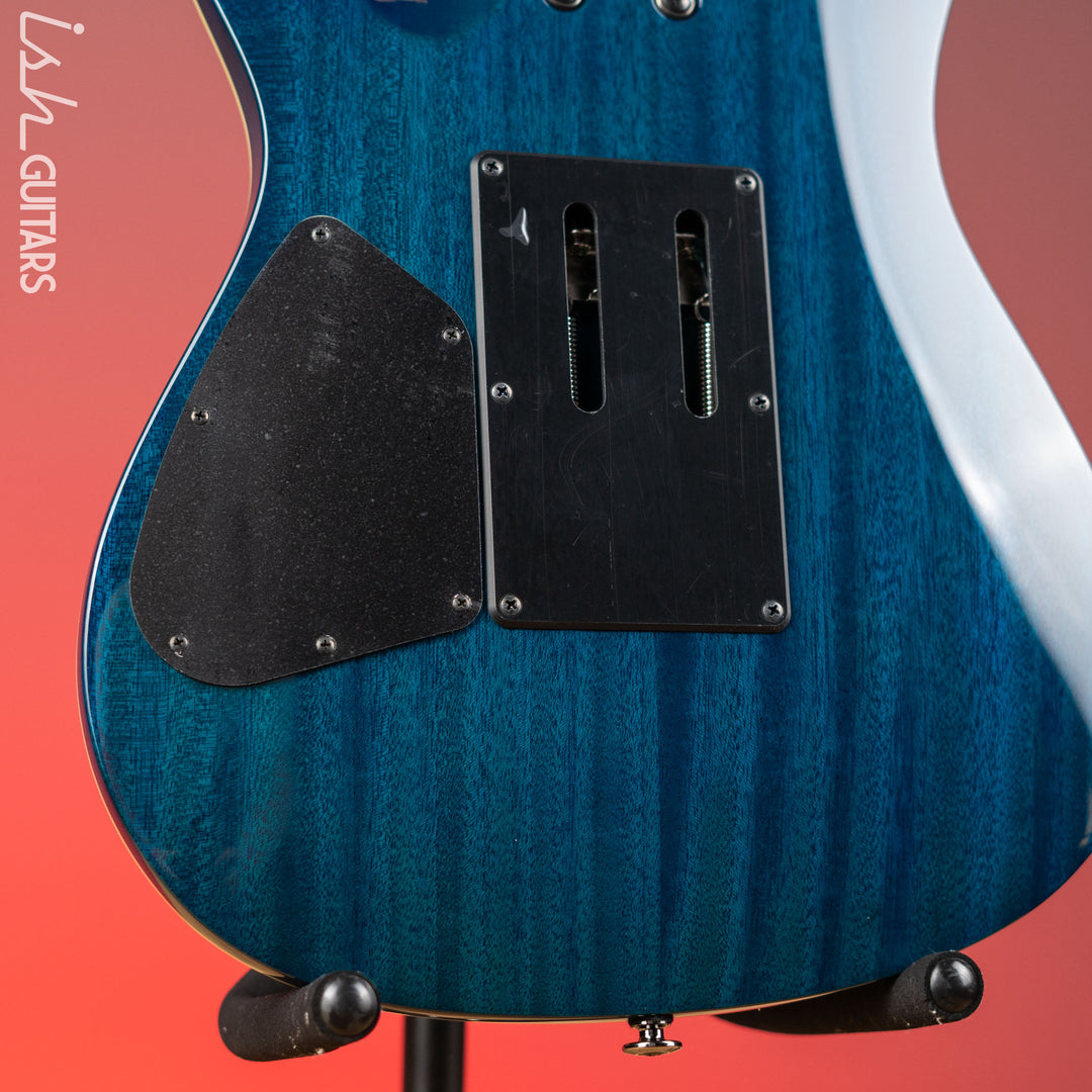 Ibanez S6570Q Prestige Electric Guitar Natural Blue