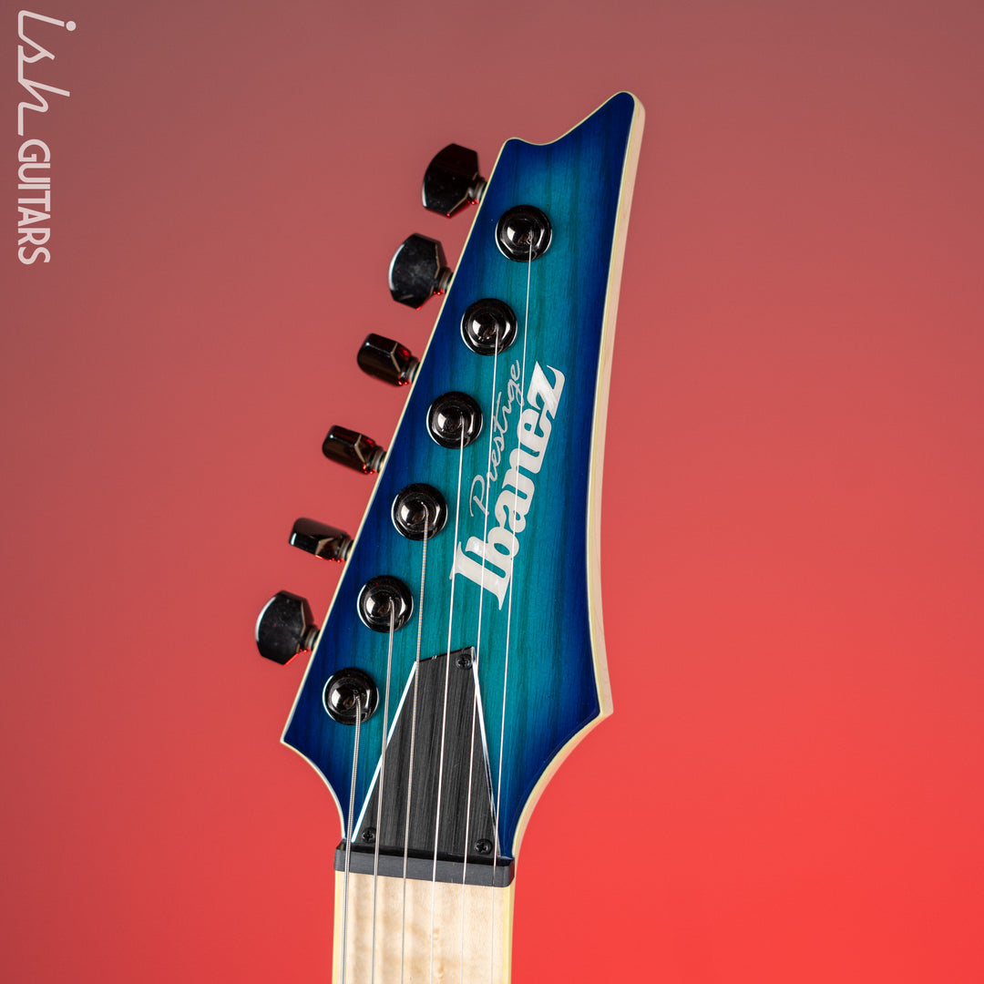 Ibanez RG652AHMFX Prestige Electric Guitar Nebula Green Burst