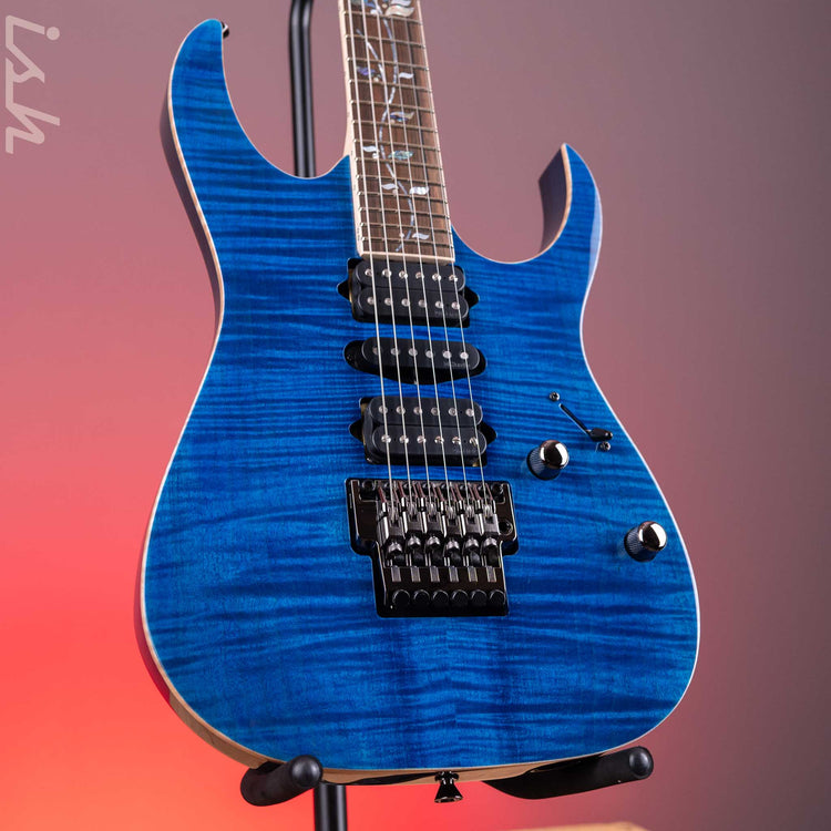 Ibanez J. Custom RG8570 Royal Blue Sapphire – Ish Guitars