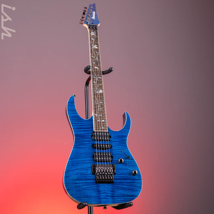 Ibanez J. Custom RG8570 Royal Blue Sapphire – Ish Guitars