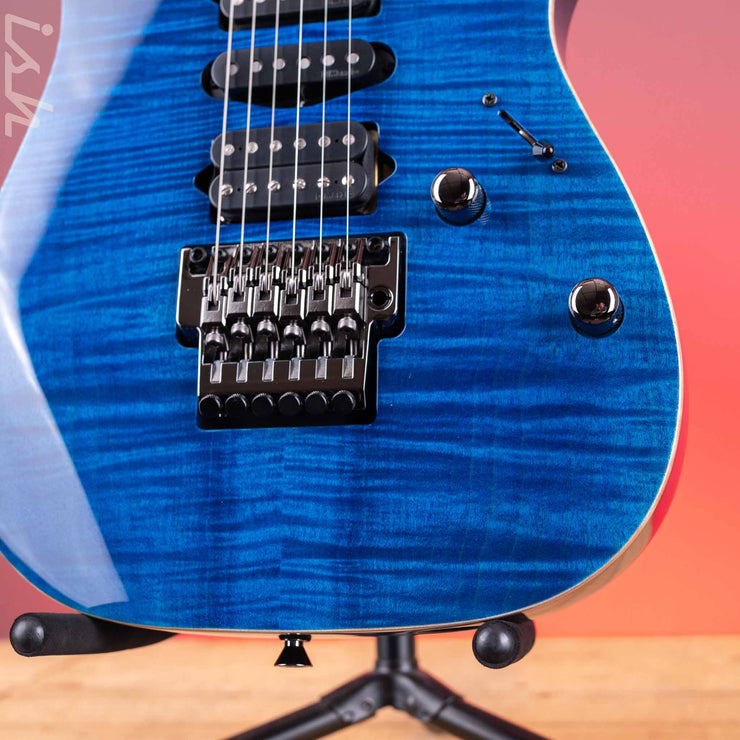 Ibanez J. Custom RG8570 Royal Blue Sapphire – Ish Guitars