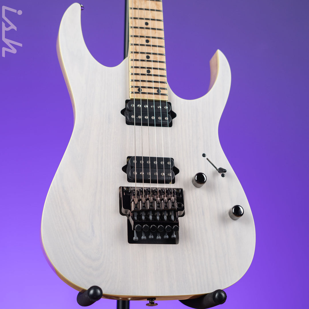 Ibanez Prestige RG652AHM Electric Guitar Antique White Blonde