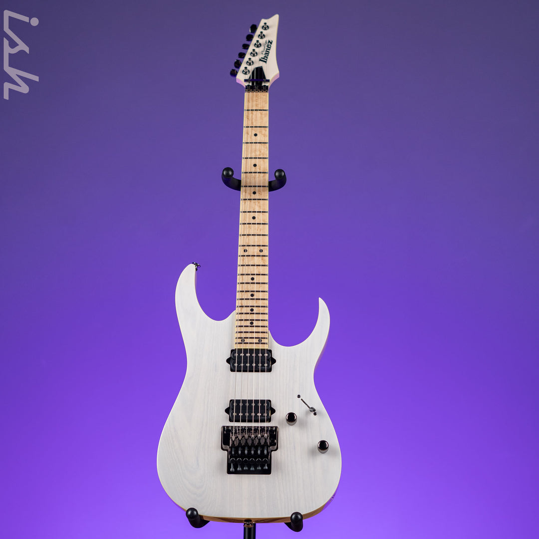 Ibanez Prestige RG652AHM Electric Guitar Antique White Blonde