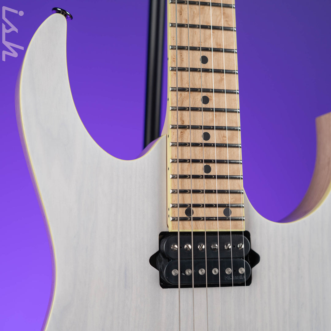 Ibanez Prestige RG652AHM Electric Guitar Antique White Blonde