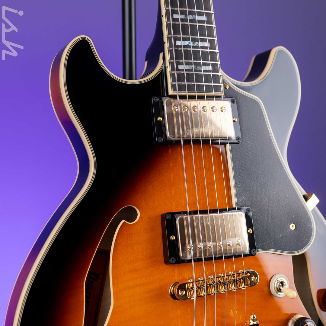 Ibanez AM2000H Hollowbody Electric Guitar Brown Sunburst