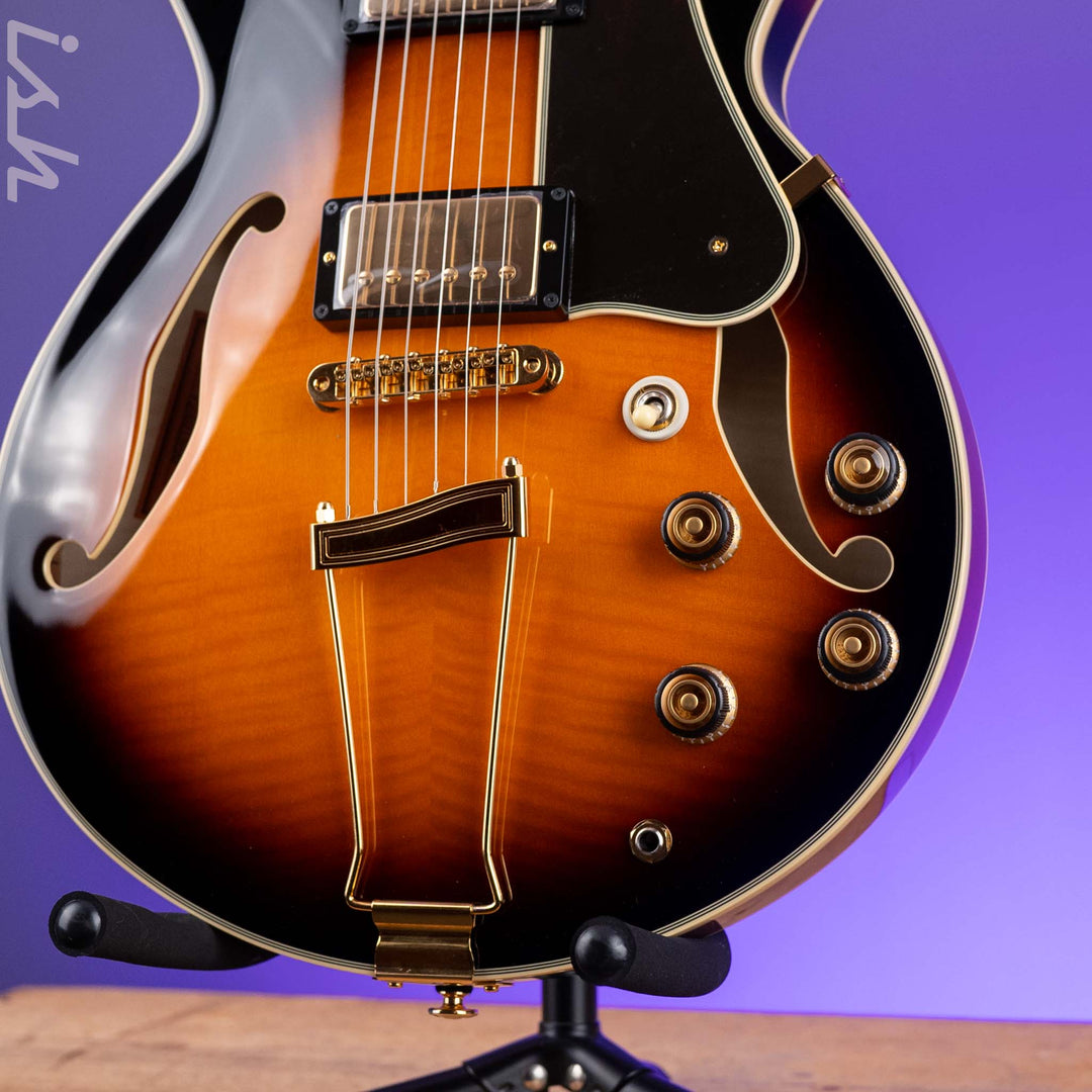 Ibanez AM2000H Hollowbody Electric Guitar Brown Sunburst
