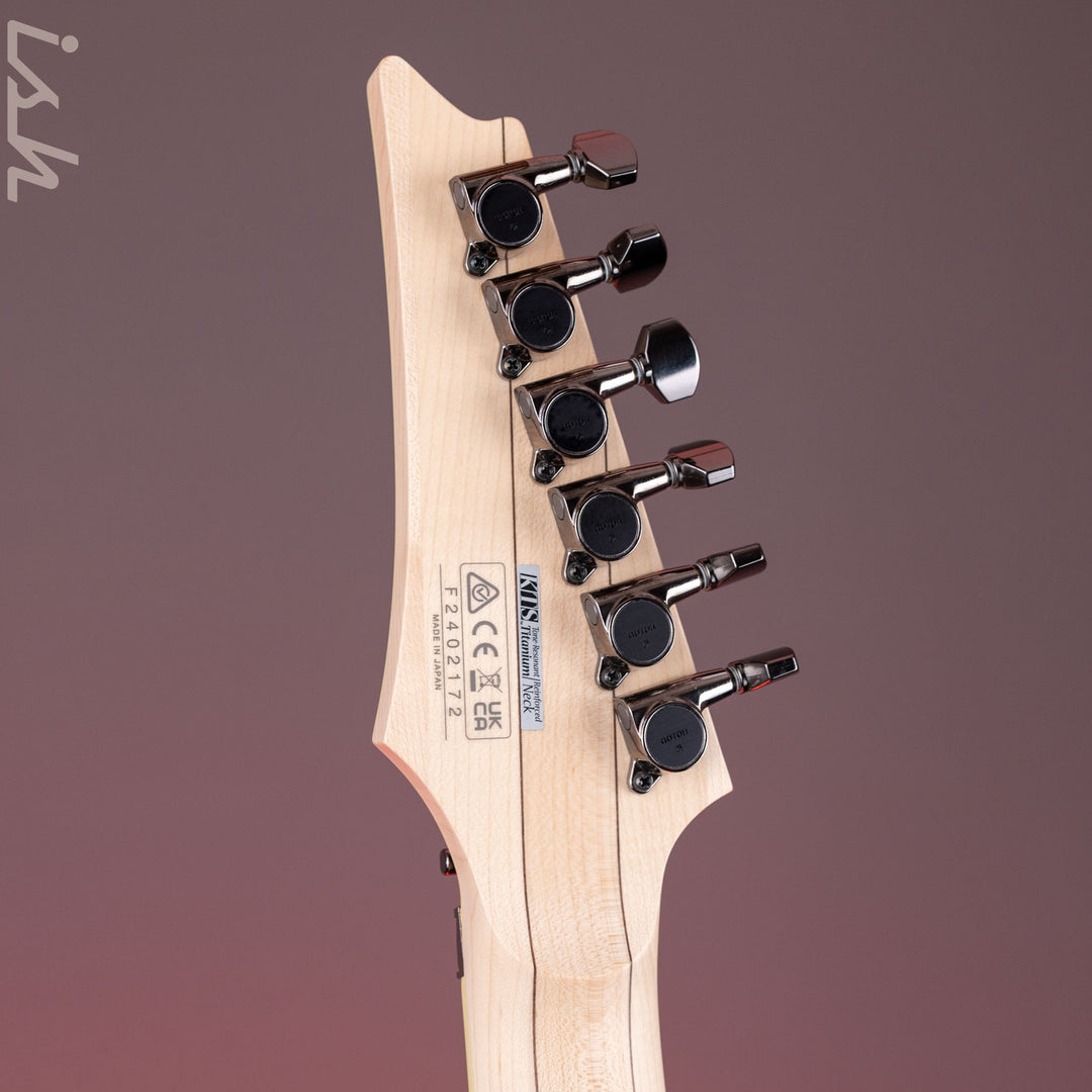 Ibanez S6570Q Prestige Electric Guitar Natural Blue