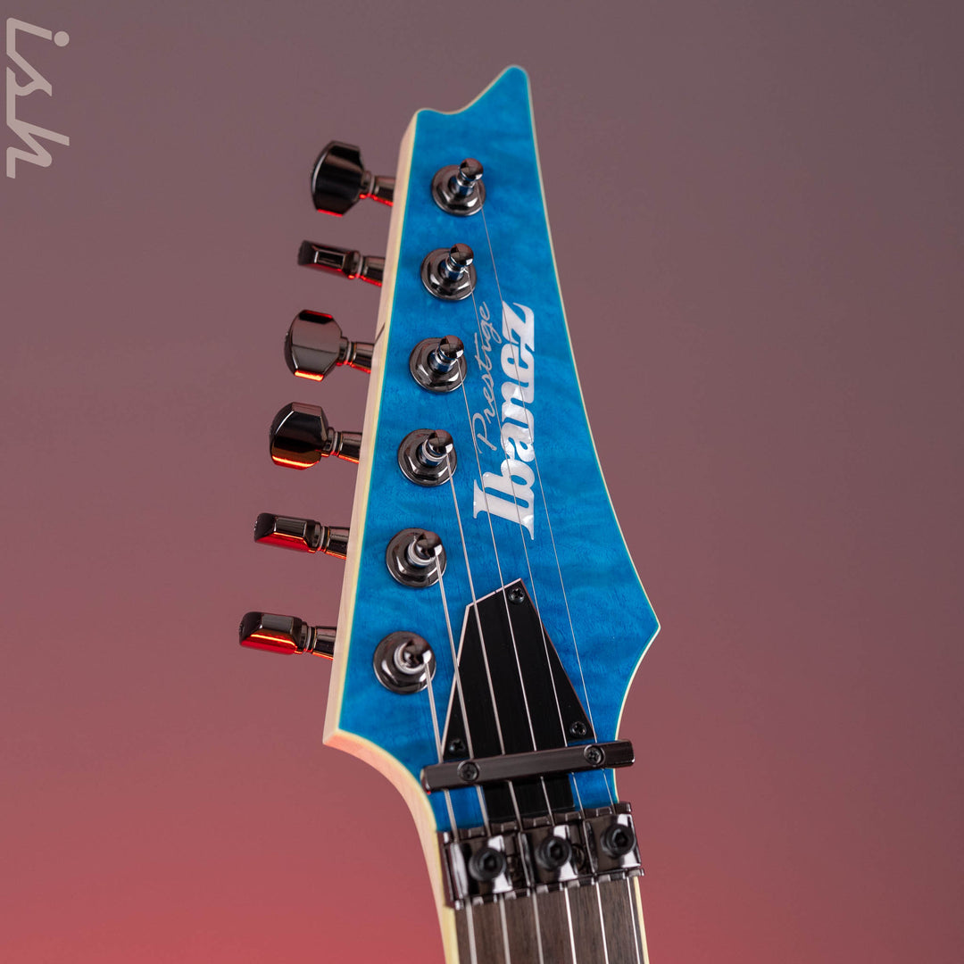 Ibanez S6570Q Prestige Electric Guitar Natural Blue