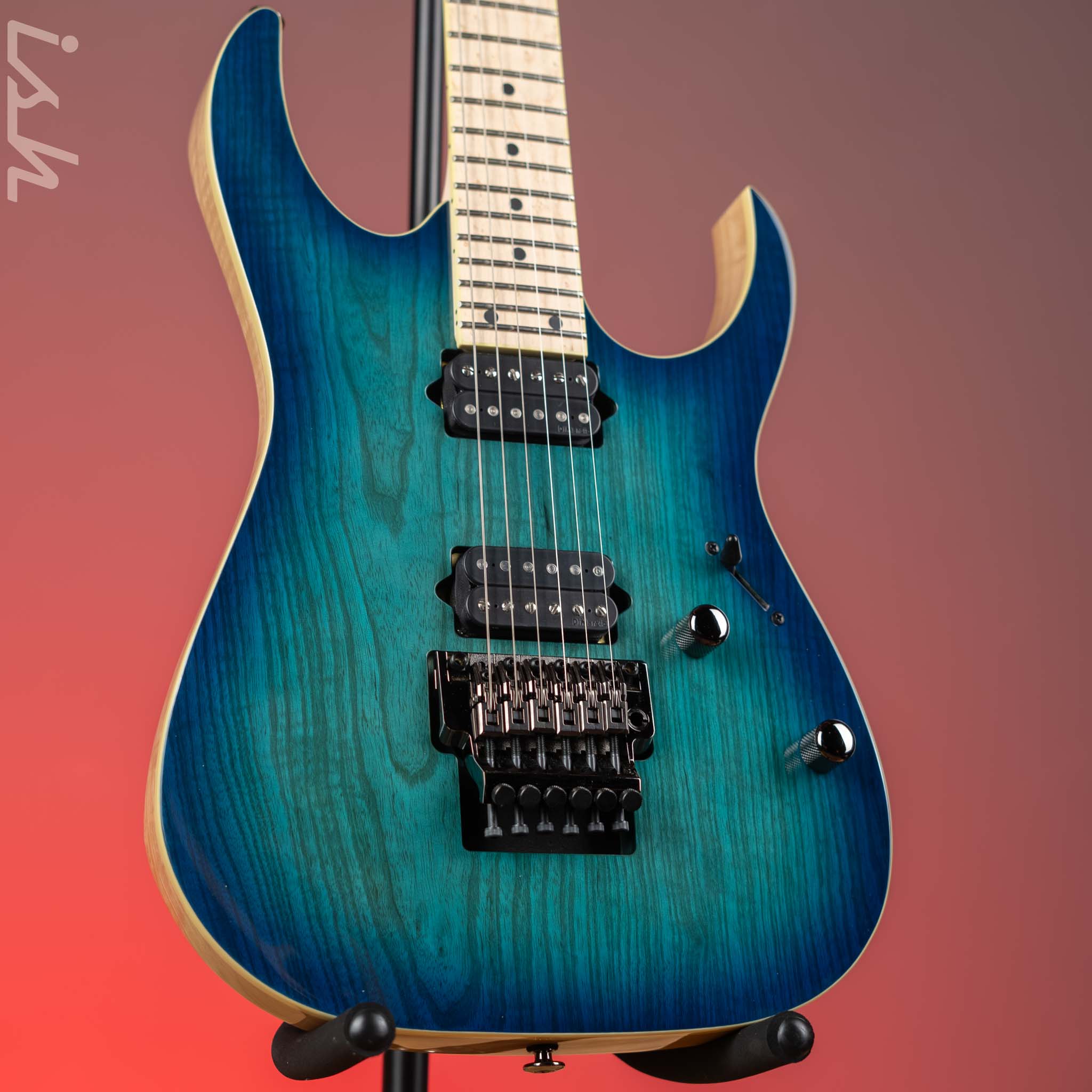 Ibanez Prestige RG652AHM Electric Guitar Nebula Green Burst – Ish