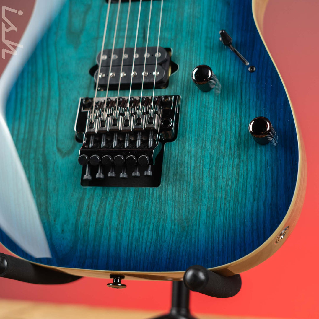 Ibanez Prestige RG652AHM Electric Guitar Nebula Green Burst