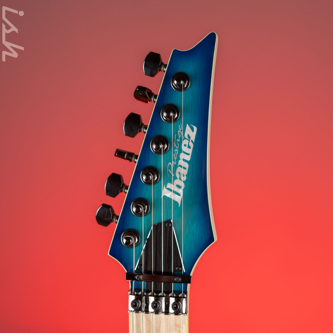 Ibanez Prestige RG652AHM Electric Guitar Nebula Green Burst