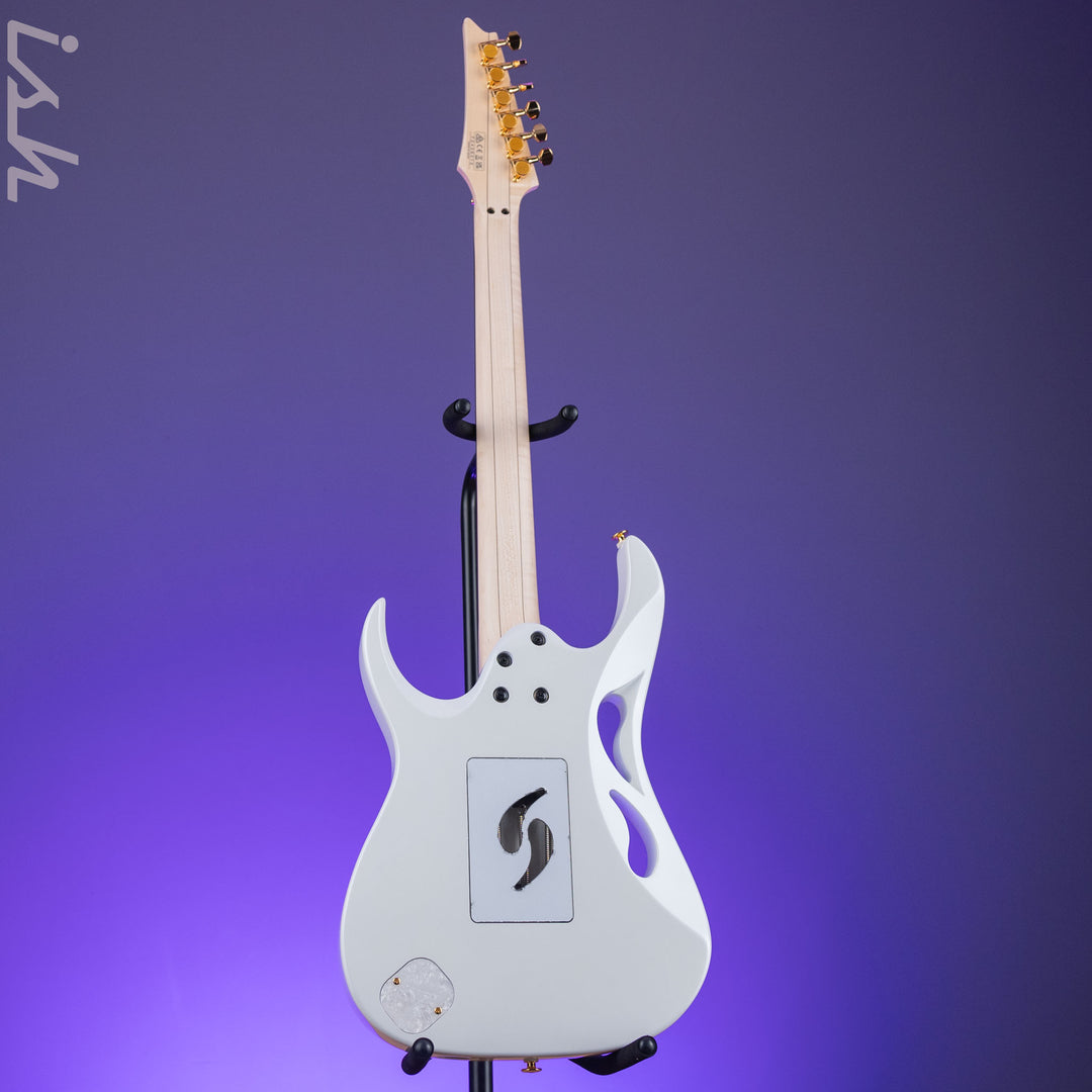 Ibanez Steve Vai Signature PIA3761 Stallion White Demo