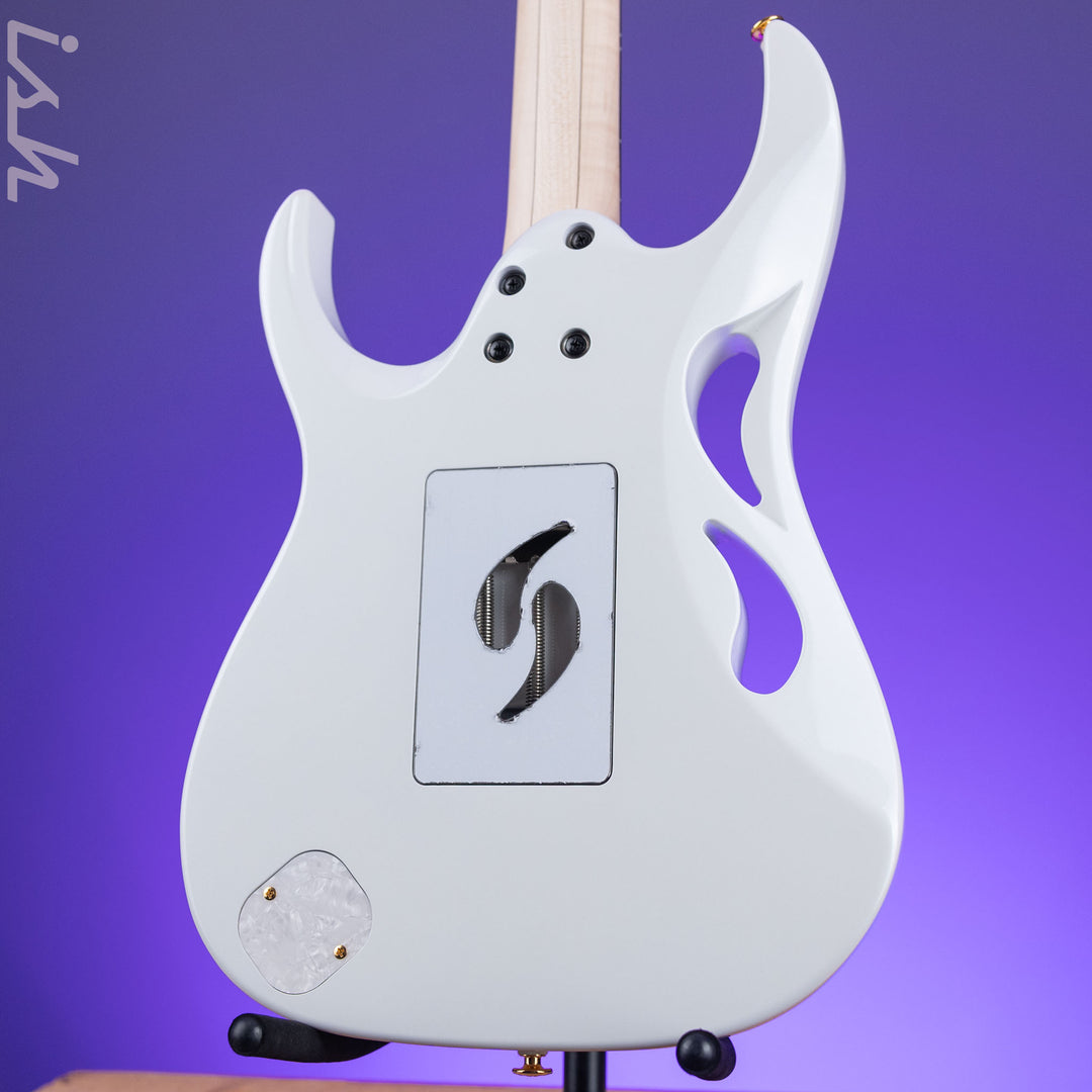 Ibanez Steve Vai Signature PIA3761 Stallion White Demo
