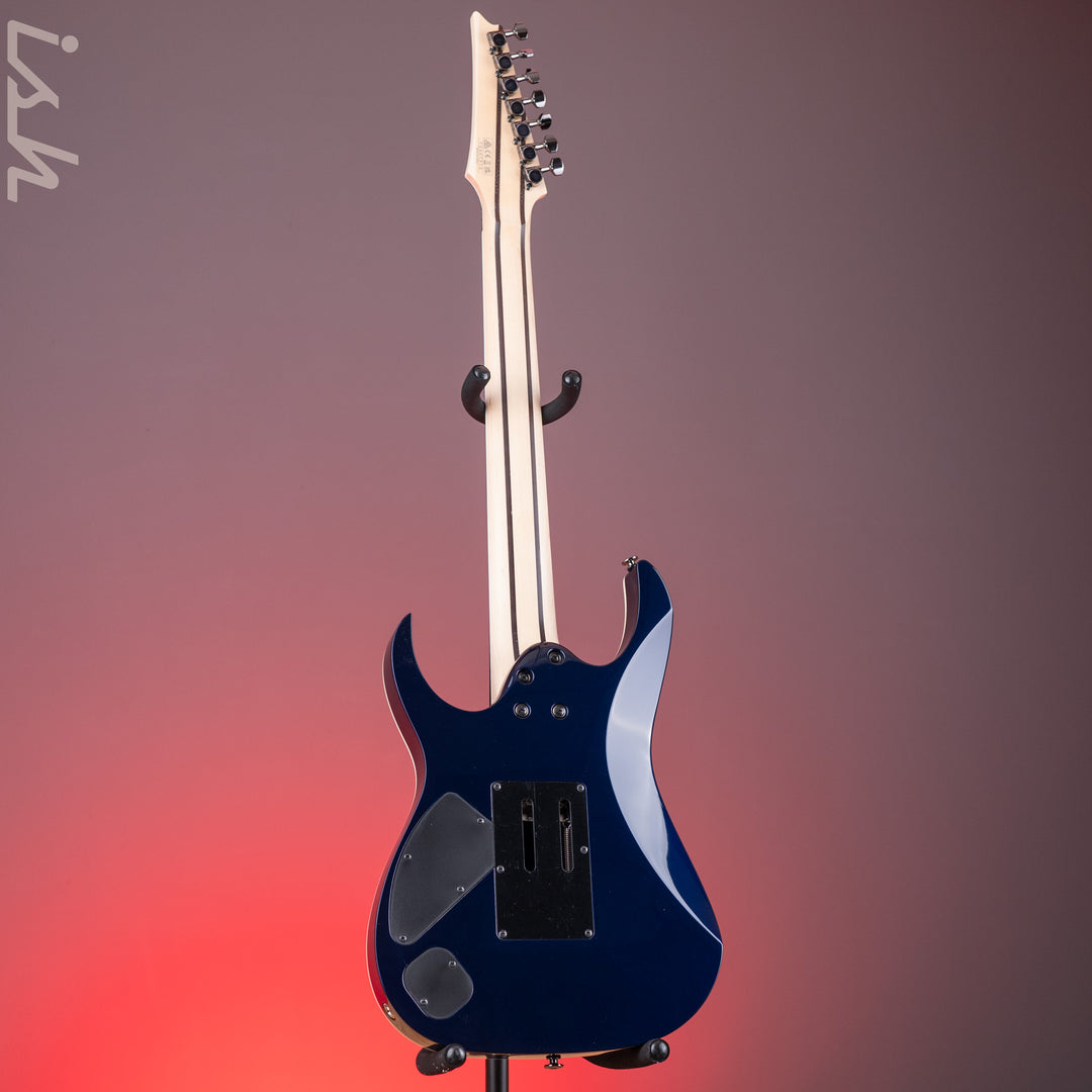 Ibanez Prestige RG2027XL 7-String Electric Guitar Deep Tide Blue