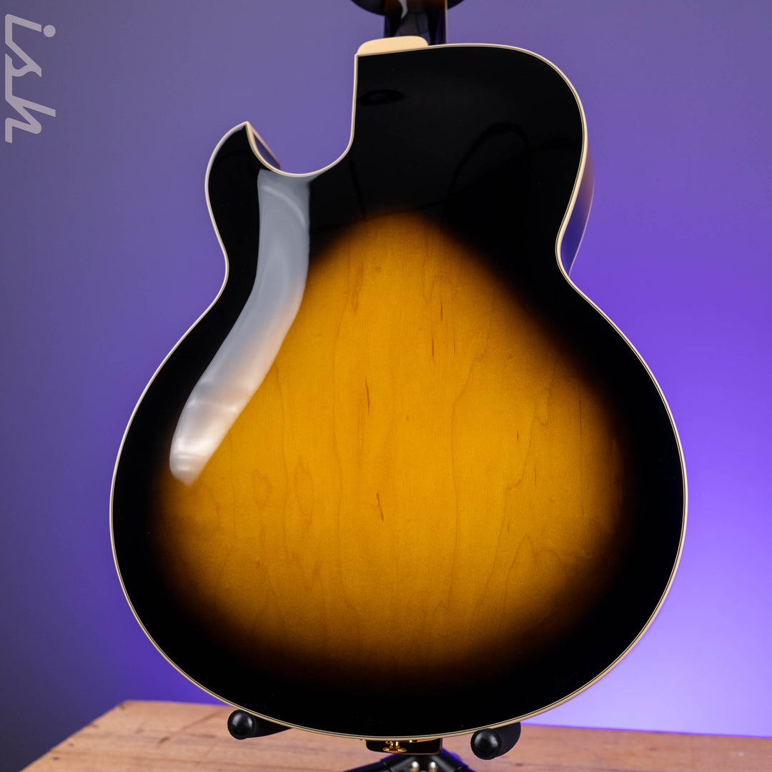 Ibanez LGB300 Hollowbody George Benson Vintage Yellow Sunburst Demo