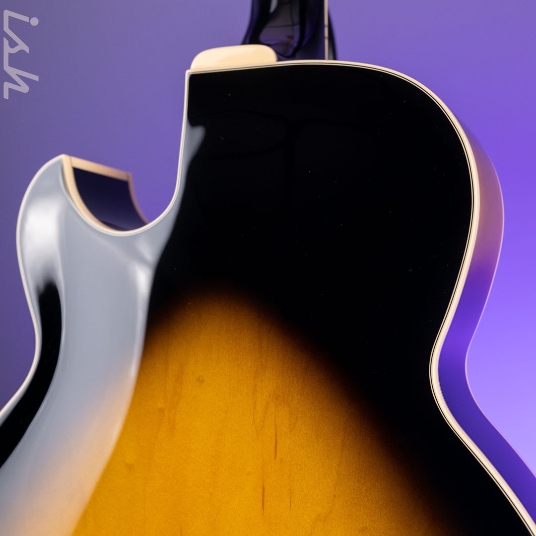 Ibanez LGB300 Hollowbody George Benson Vintage Yellow Sunburst Demo