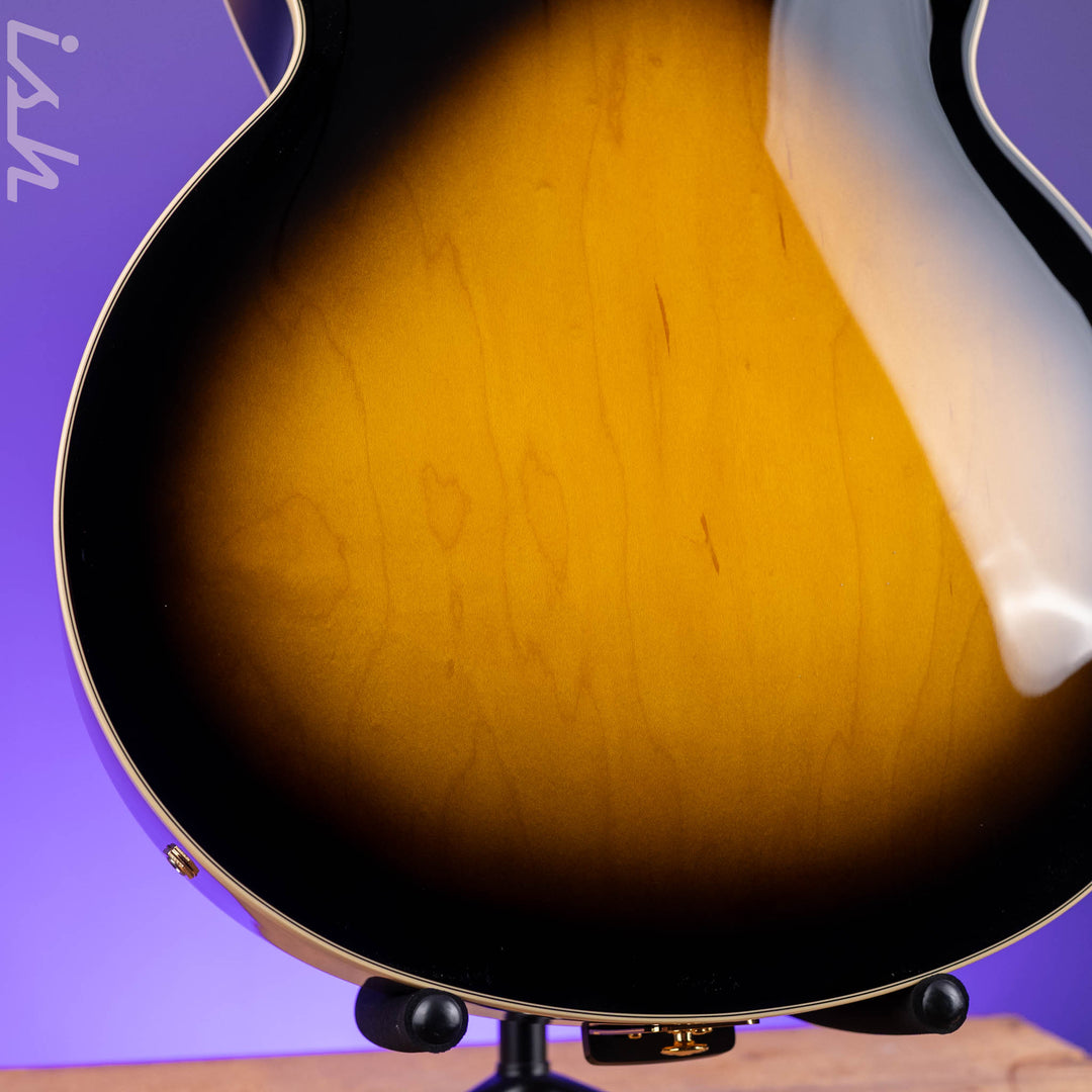 Ibanez LGB300 Hollowbody George Benson Vintage Yellow Sunburst Demo